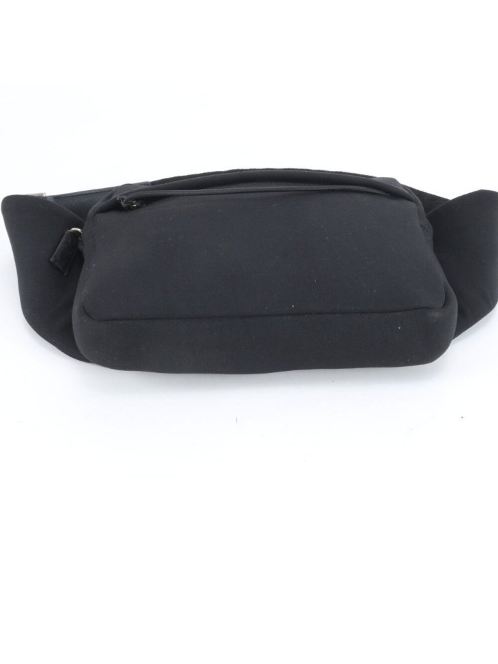 ★SOLD★ Prada 2-Way Belt Bag Crossbody Body Waist Pouch Shoulder Tote Black Ree - Picture 6 of 9